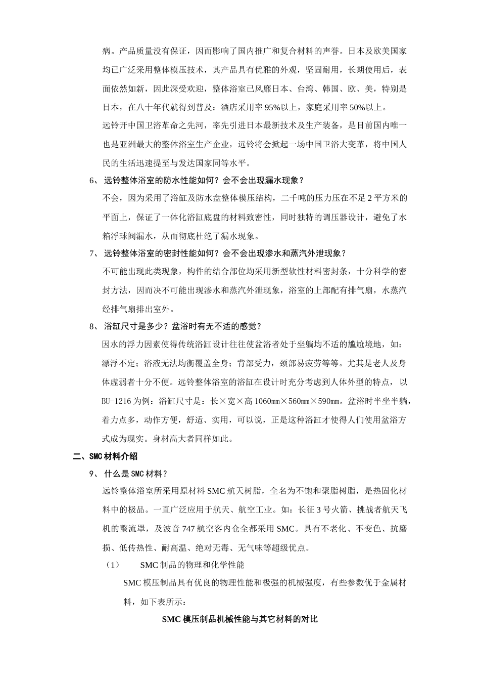 《远铃住房设备公司整体浴室50问答》()_第3页