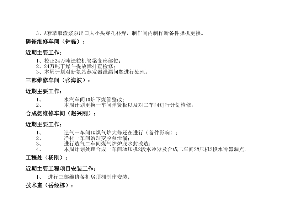 某某公司生产例会纪要_第2页