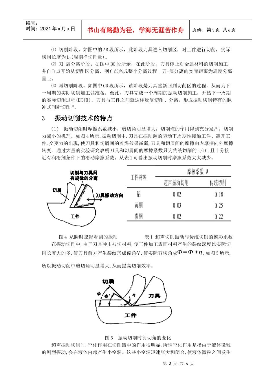 振动切削技术的切削机理及发展趋势的研究_第3页