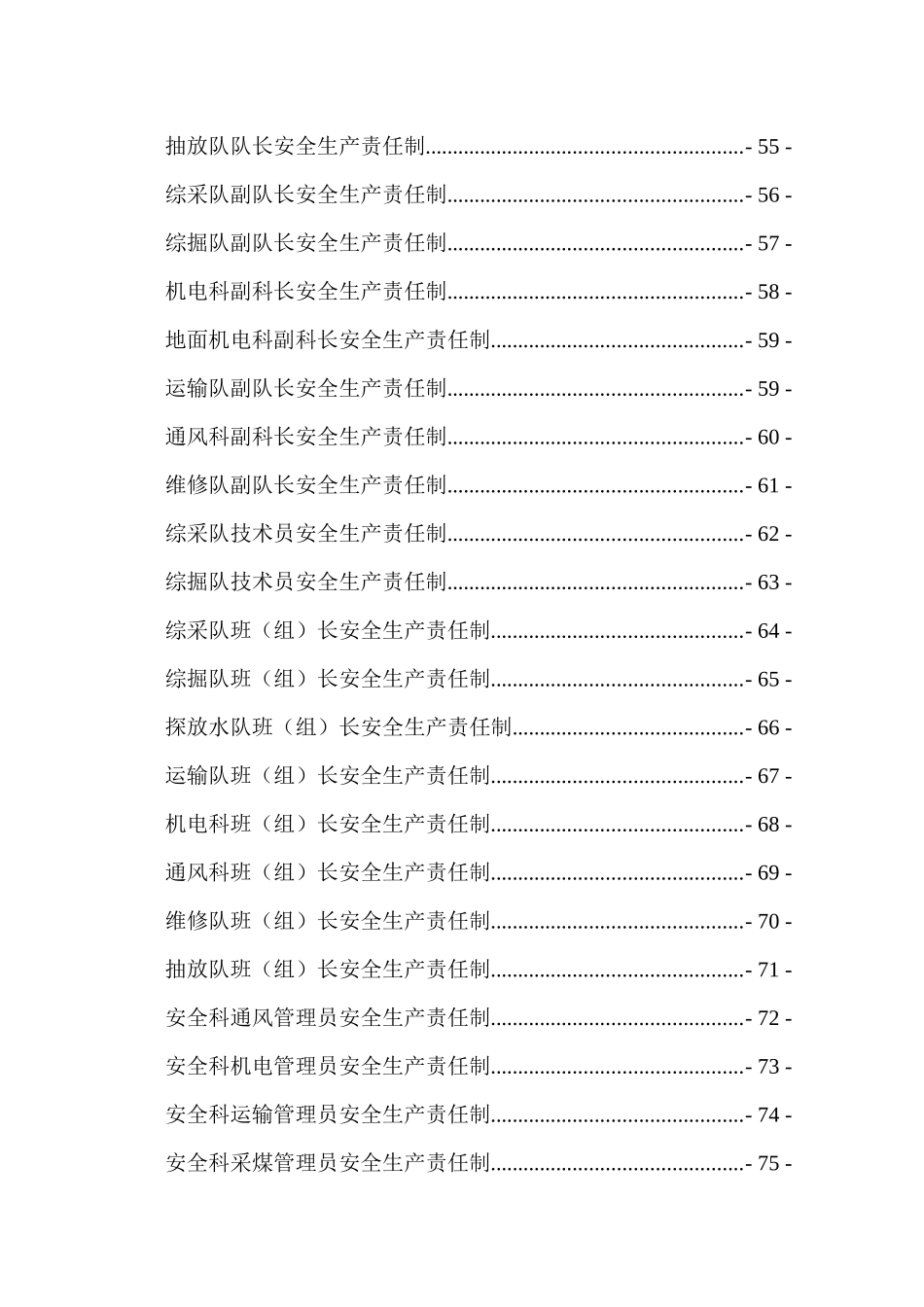 安全生产责任制(最新)（143页）_第3页