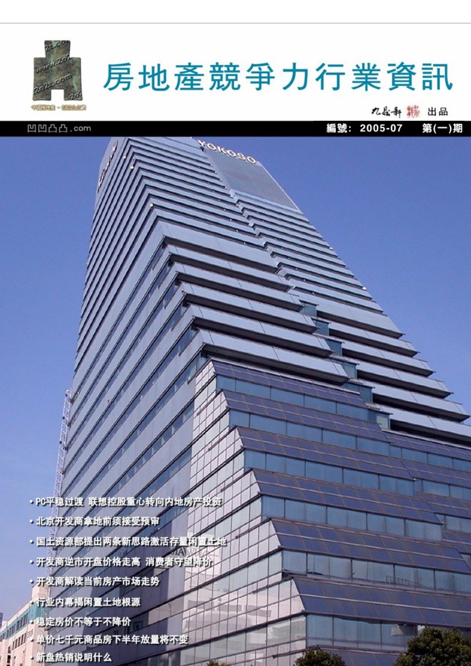 房地产行业竞争力分析报告_第1页