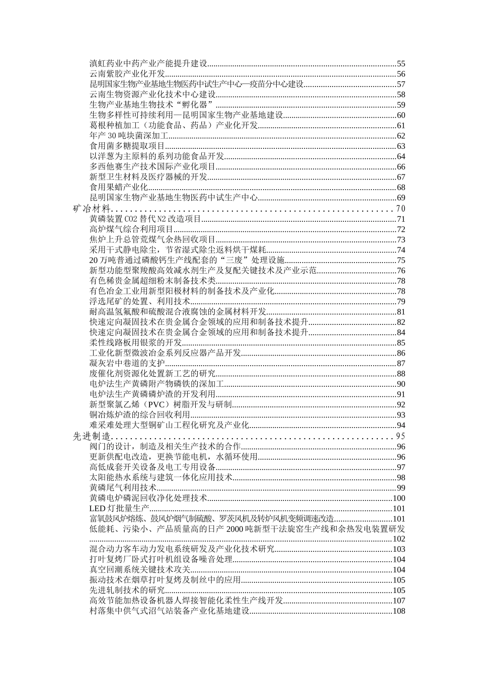 技术需求项目汇编_第3页