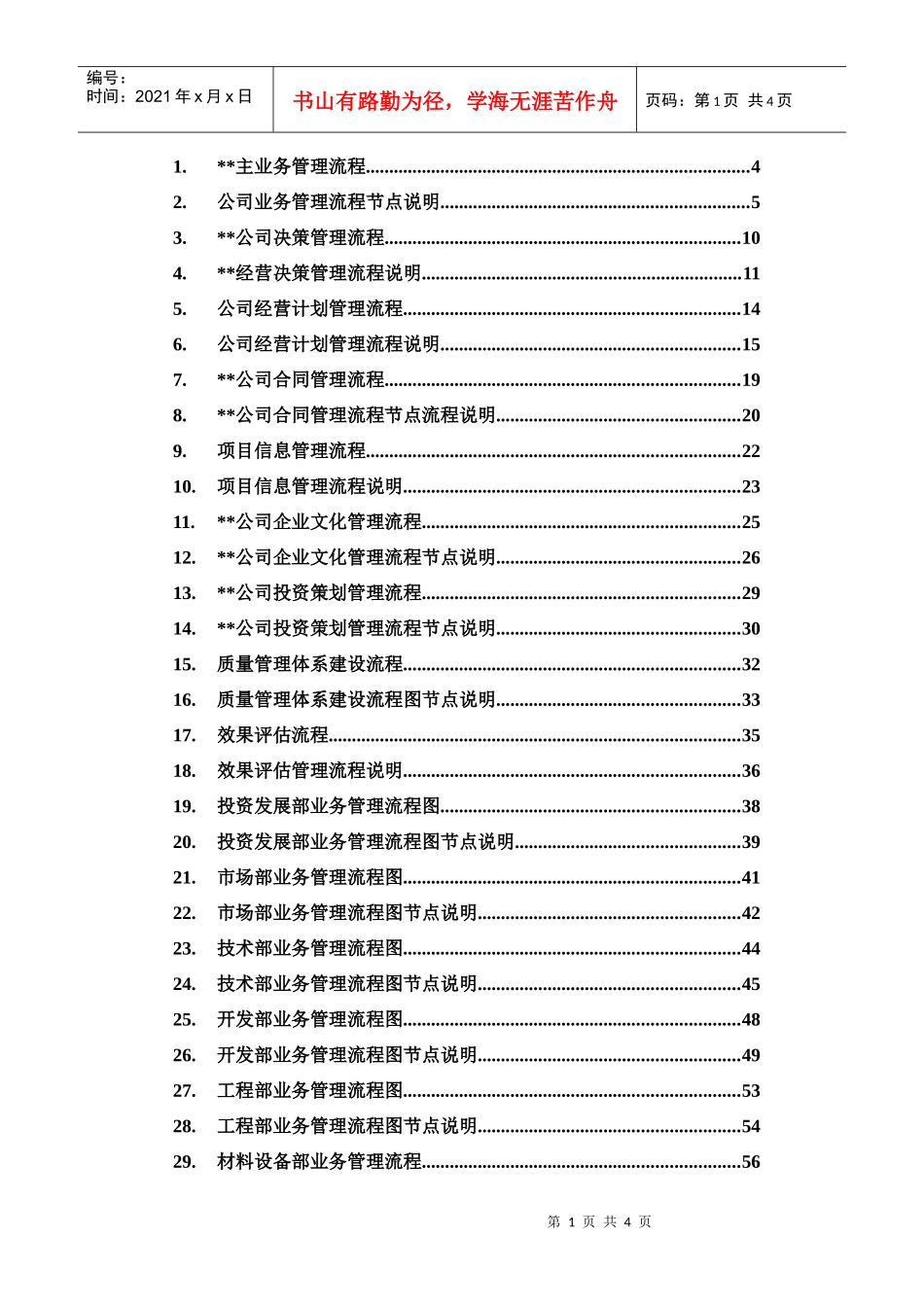 房地产流程清单_第1页