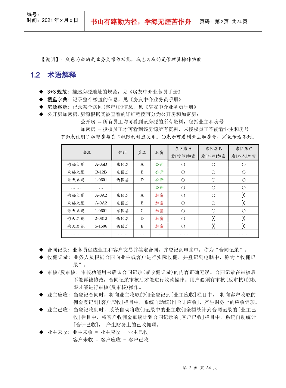 房友中介管理员手册V85_第3页