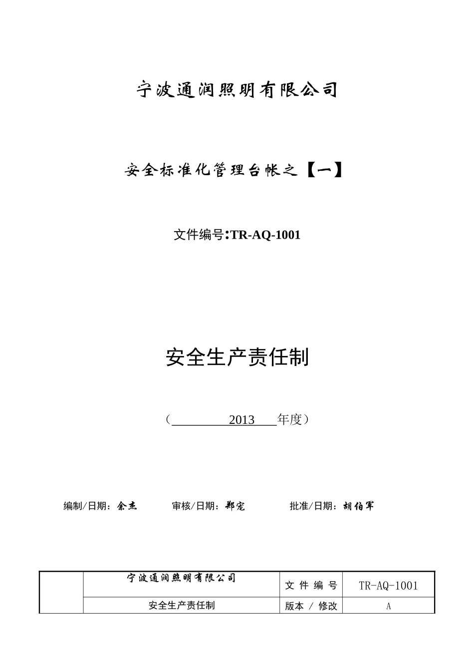 安全生产责任制XXXX04版_第1页