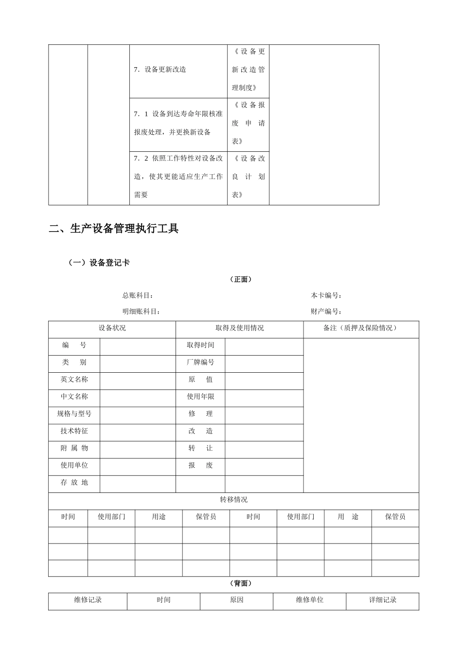 生产设备管理细化执行_第3页
