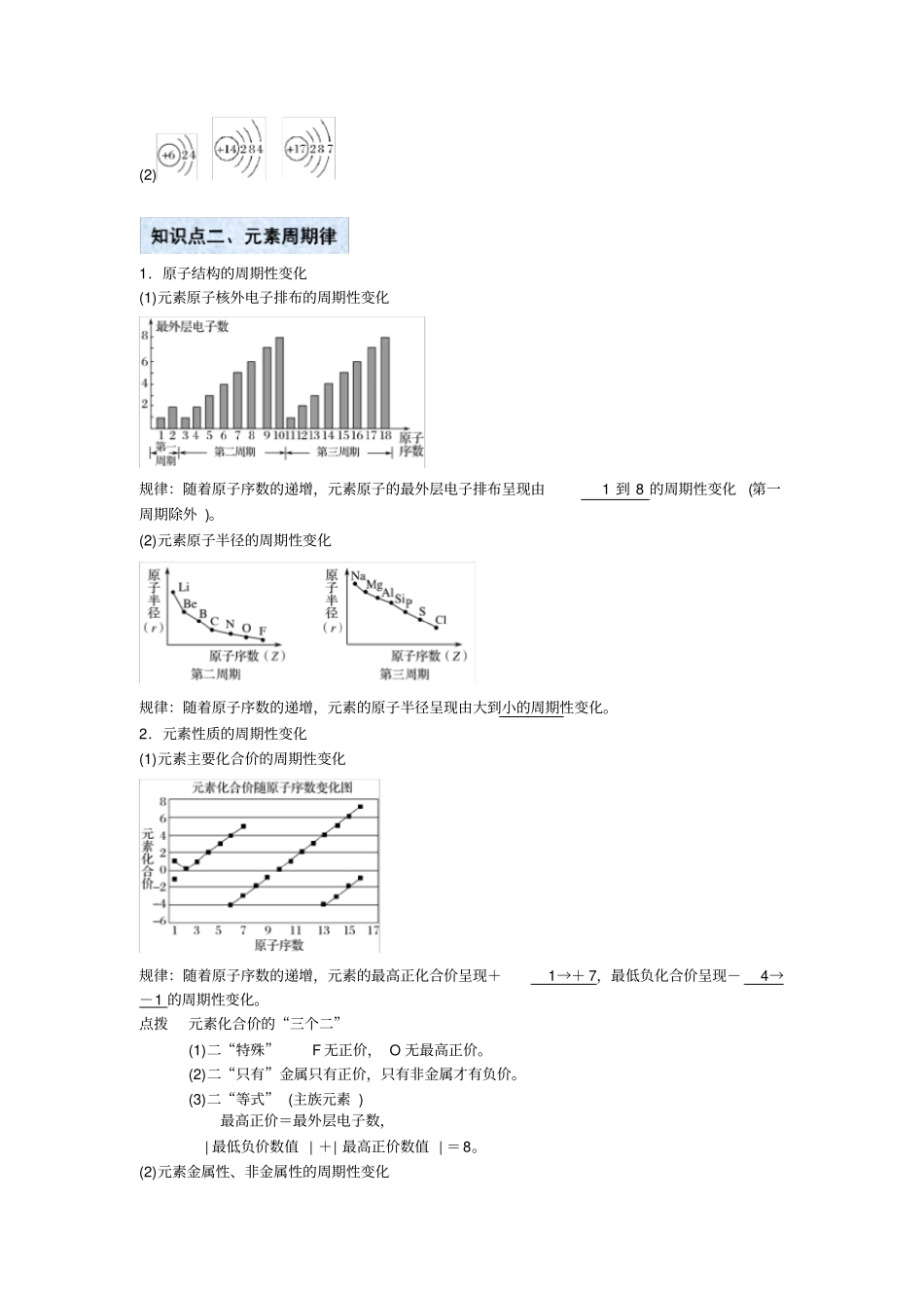 元素周期律高考总复习_第3页