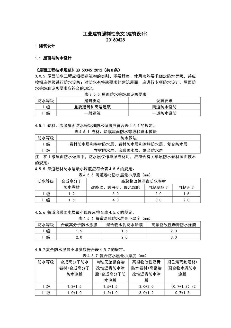 工业建筑强制性条文_第1页