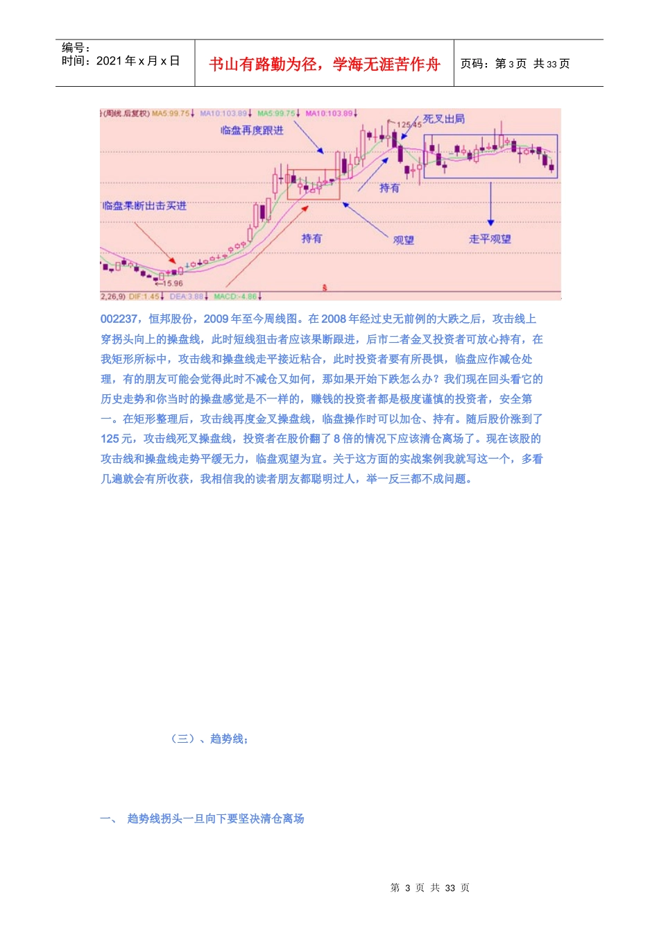 攻击线、操盘线、趋势线、生命线、决策线。_第3页