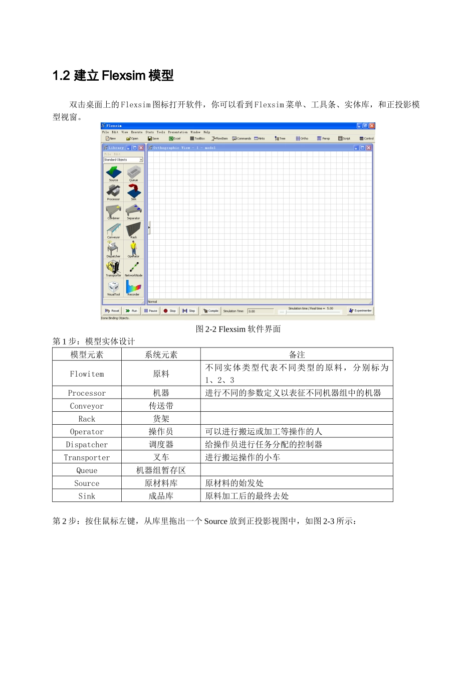 实验一生产现场单一工艺流程系统的实验设计与实验_第2页