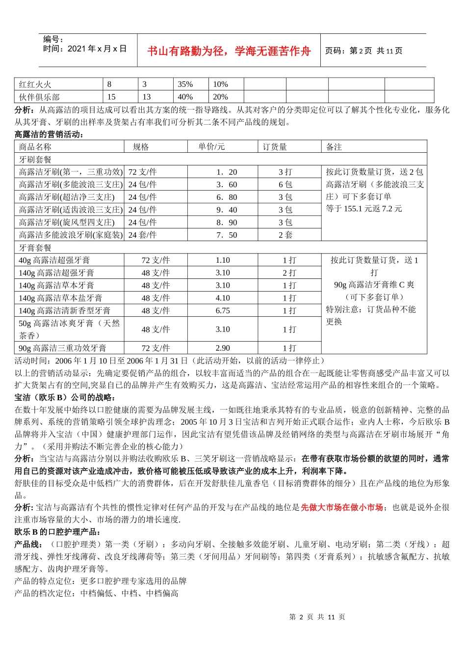 新品牌牙刷策划提案_第2页