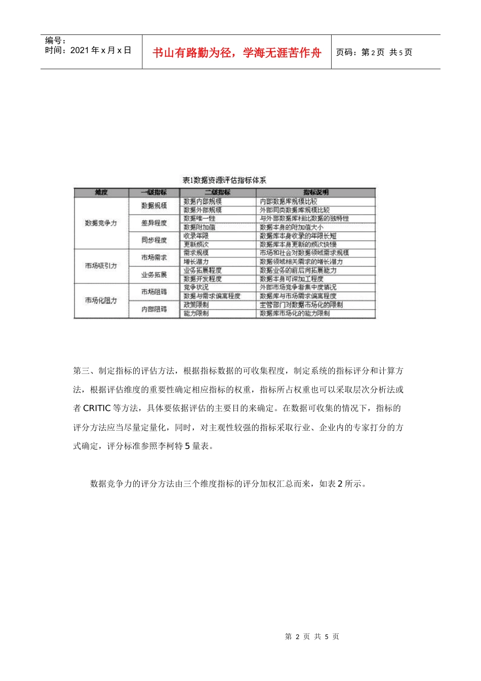 数据资源评估流程与业务发展策略_第2页