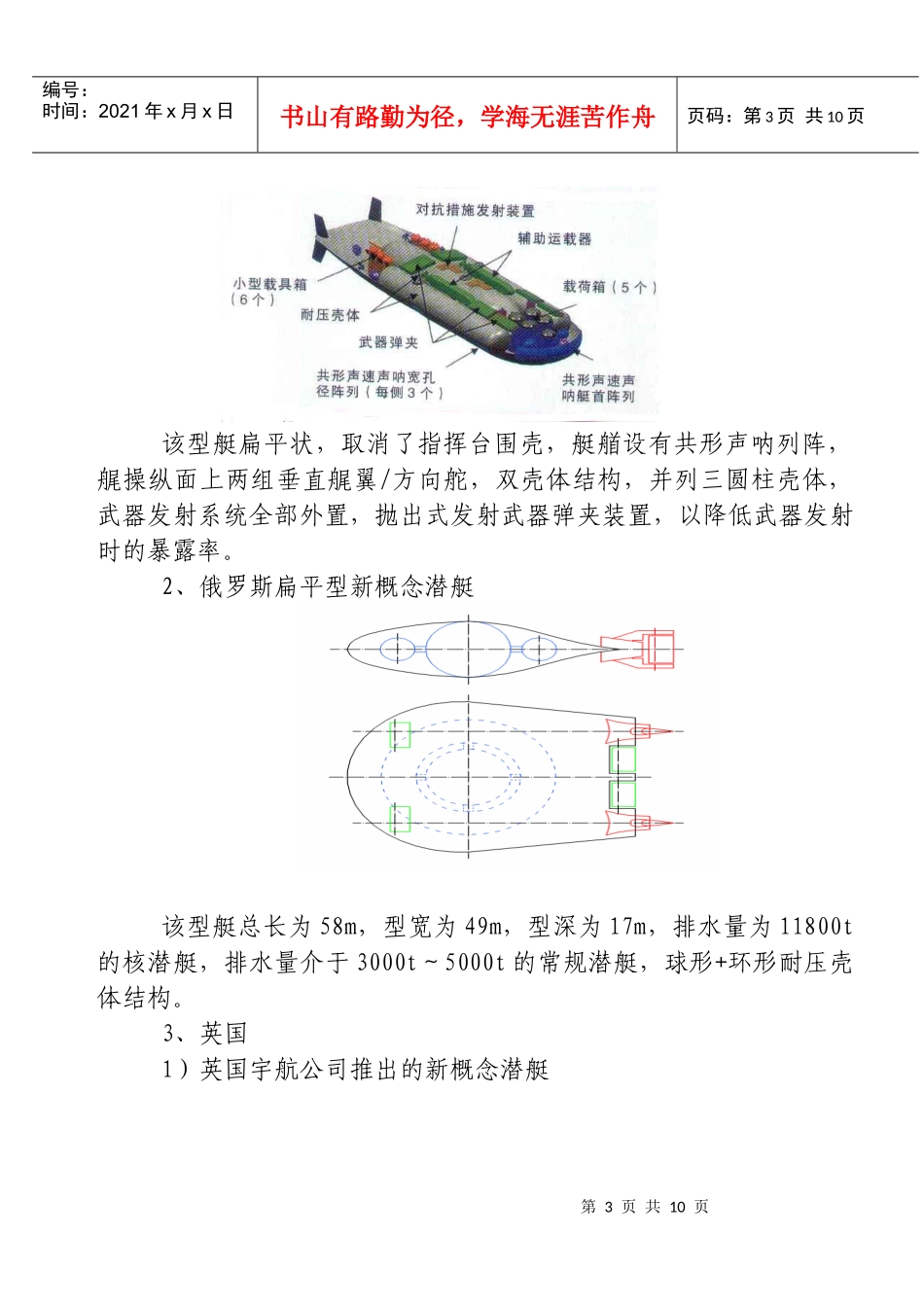 新概念潜艇技术发展特点分析_第3页