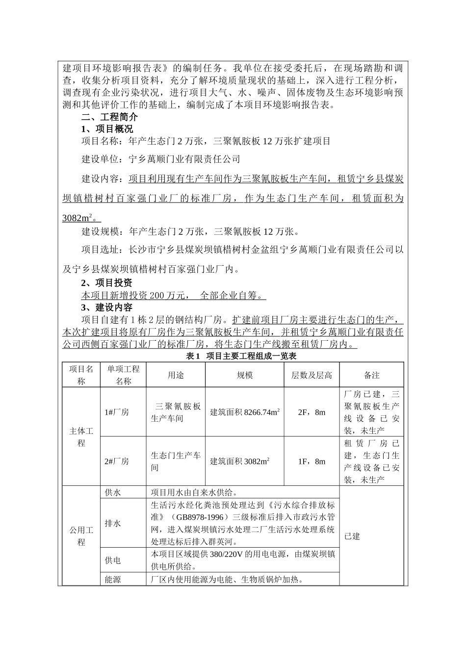某公司生产基地建设项目环境影响报告表_第2页