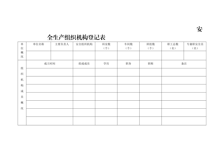 安全生产台帐(十三种二十四类)_第2页