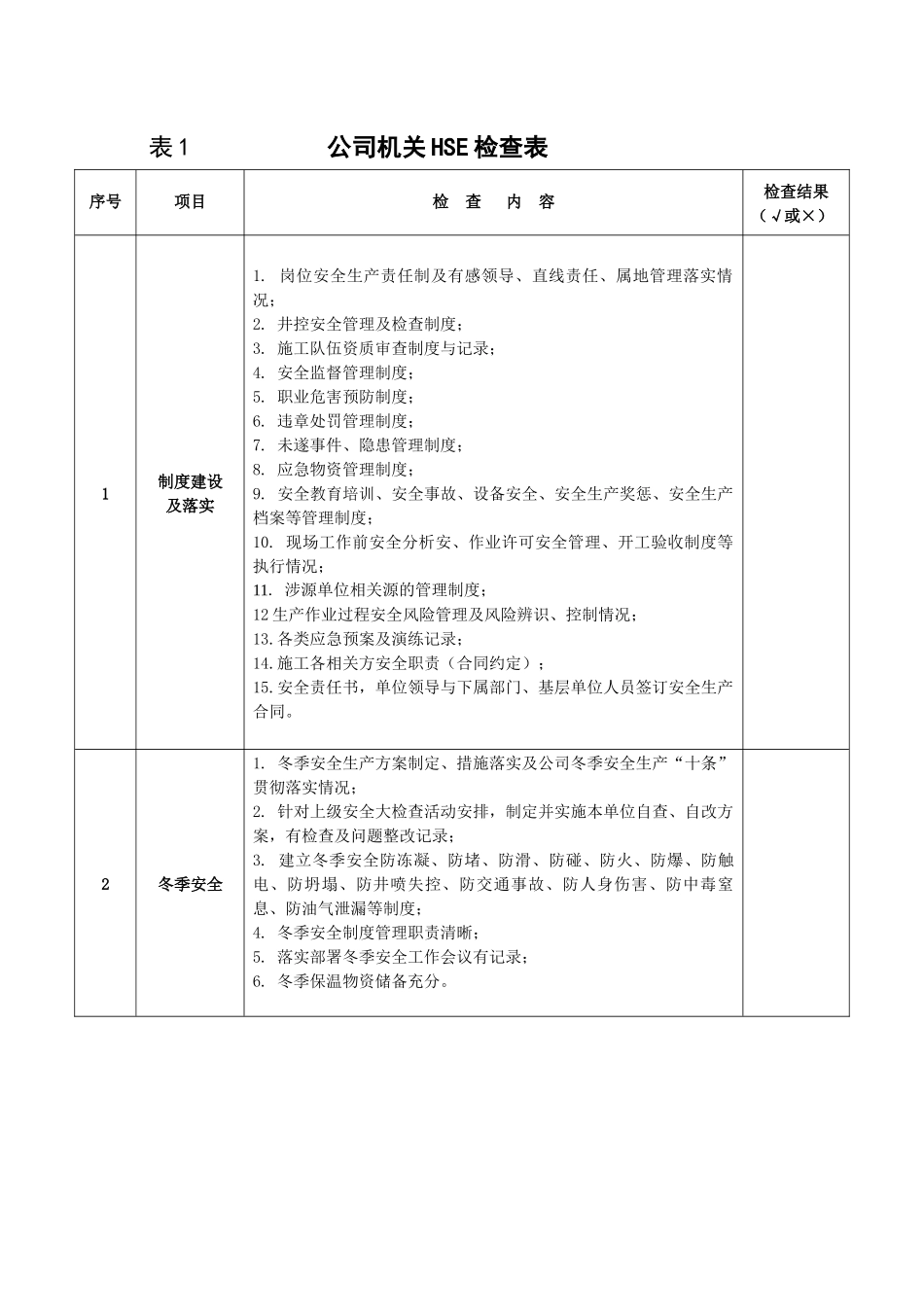 宏业公司安全生产检查表(1)_第2页