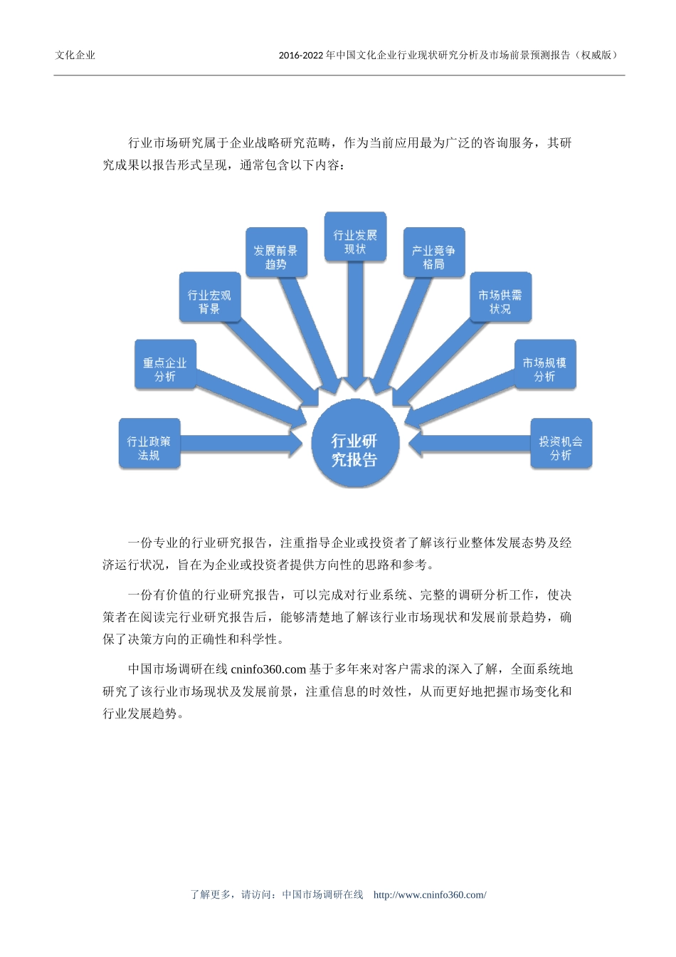 文化企业行业现状研究分析及市场前景预测报告_第3页