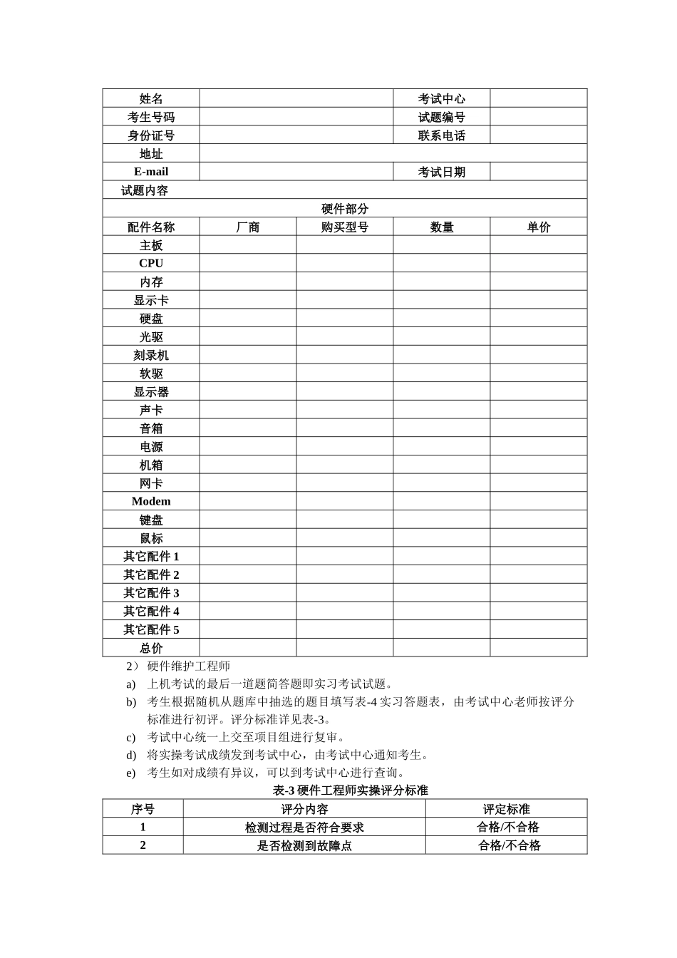 硬件技术工程师认证模拟题_第2页