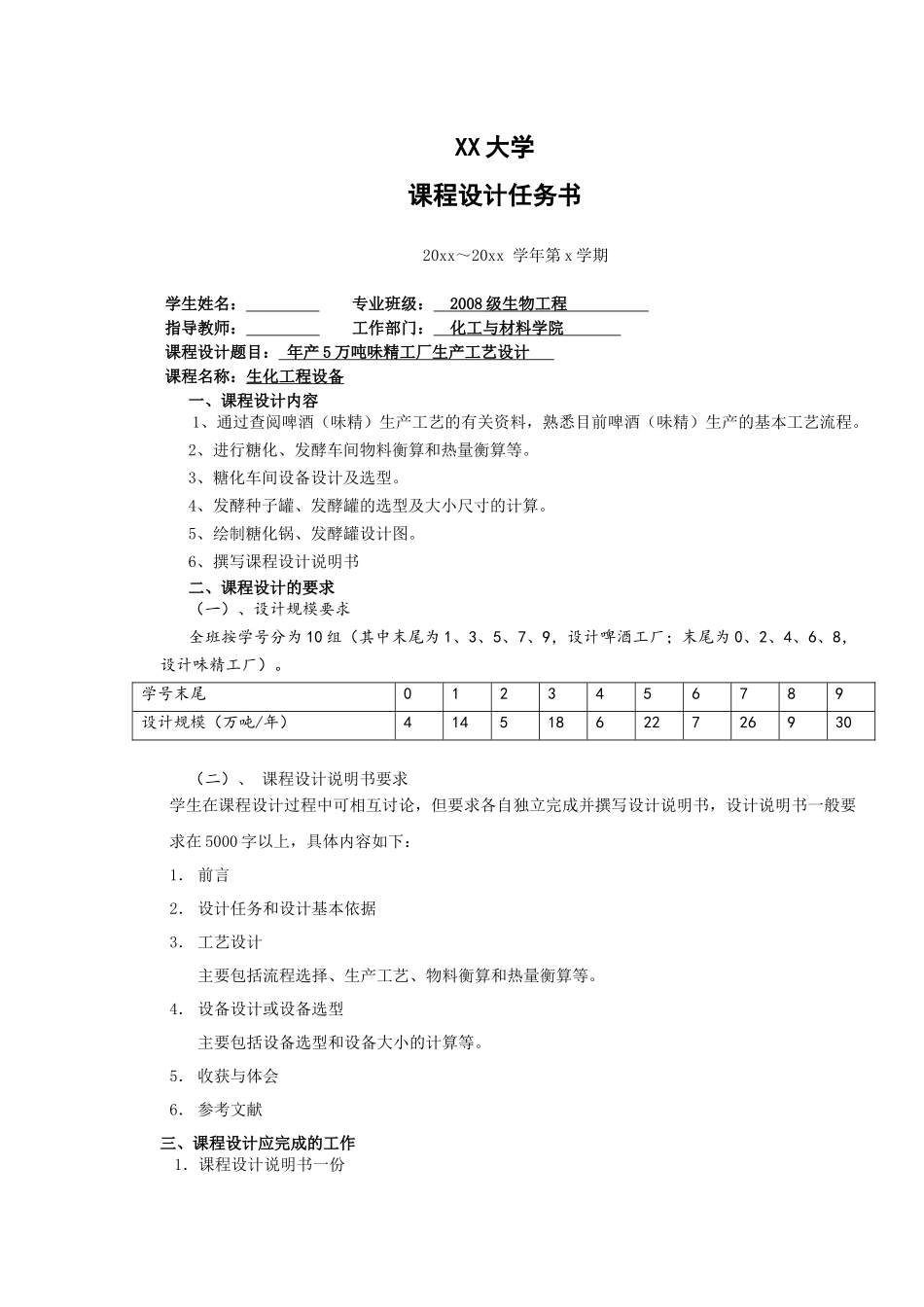 年产5万吨味精厂生产工艺设计(1)_第1页