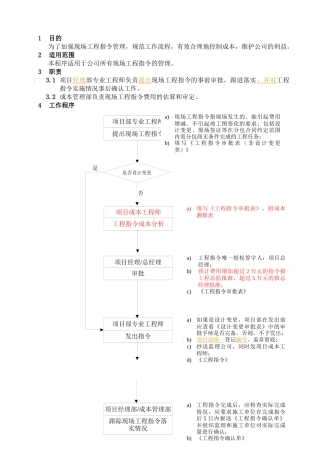 WHVK-QP-12-03现场工程指令管理程序A4