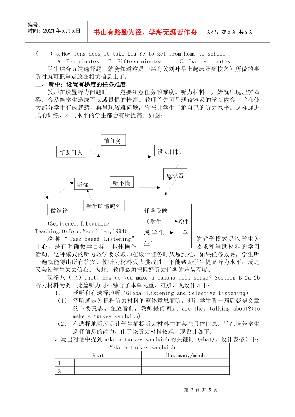 新目标英语教学中听力材料的处理_第3页