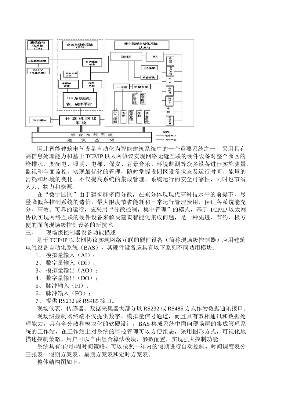 数字园区设备及环境监测系统集成控制的浅析_第2页