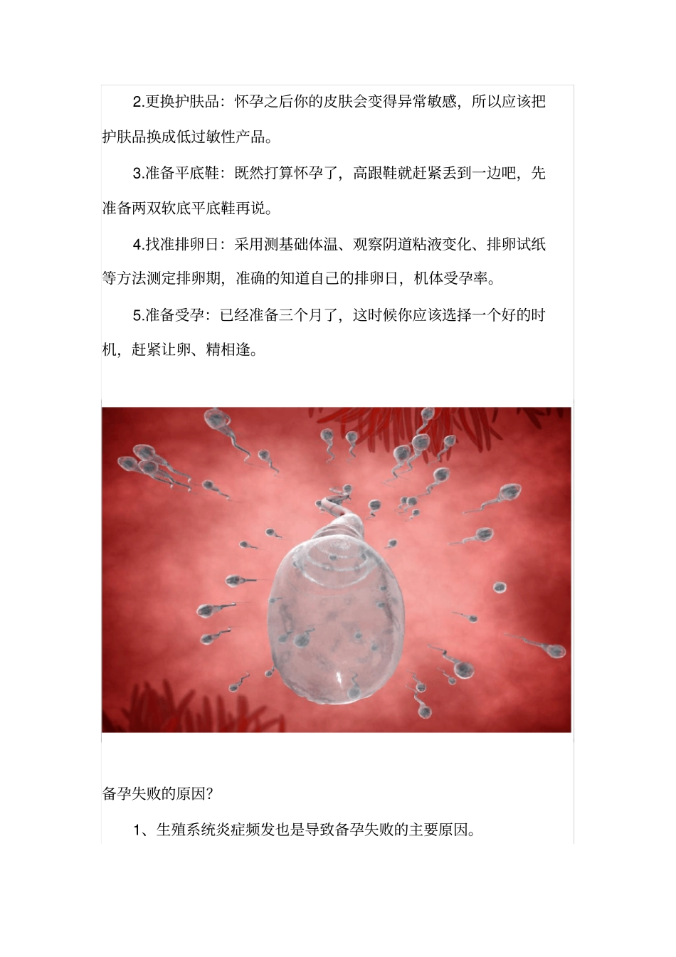 史上最全：备孕三个月计划表,备孕期间应该吃什么？注意事项_第2页