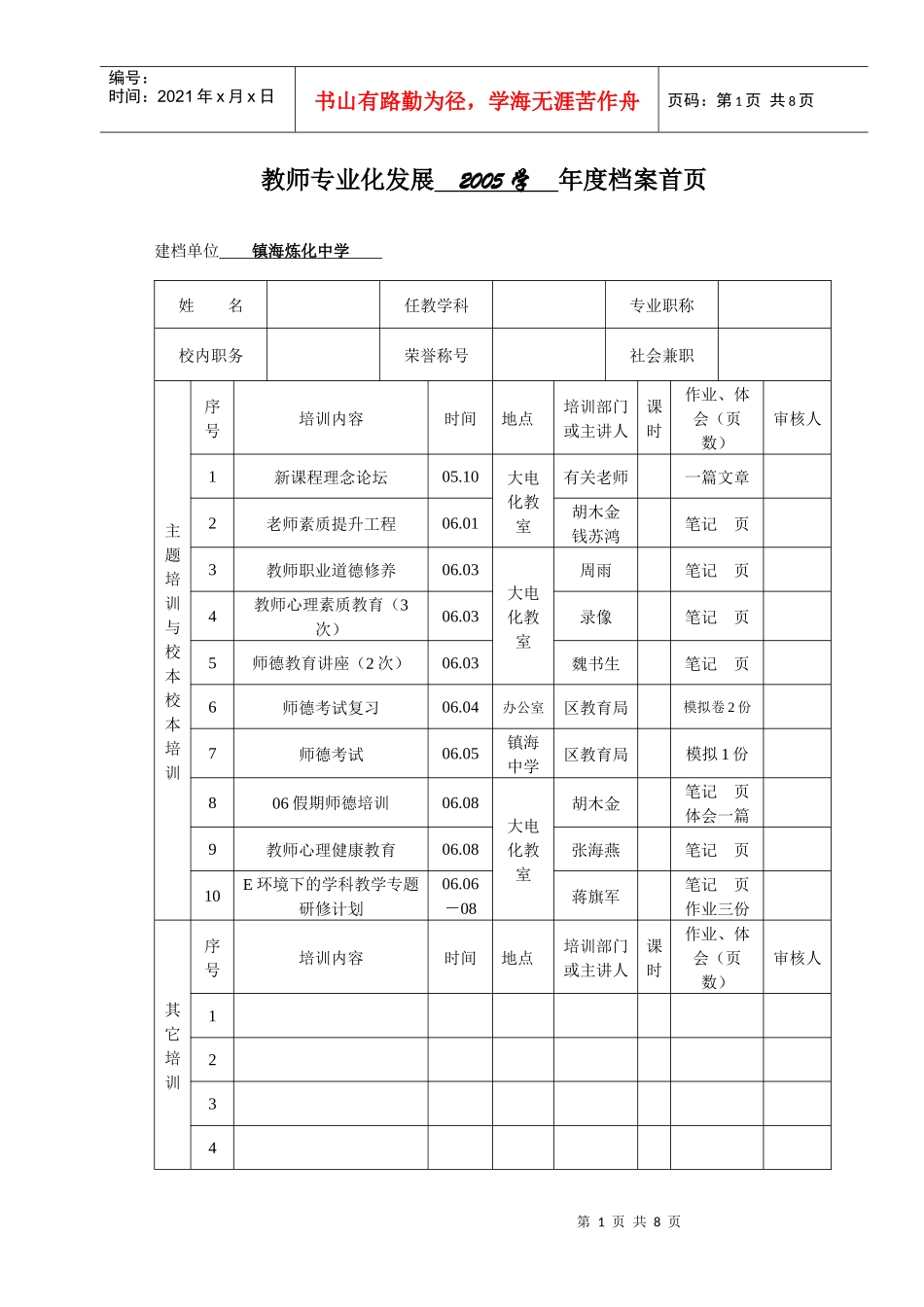 教师专业化发展_第1页