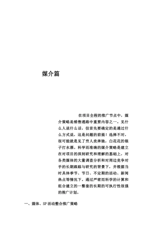新华世纪园-媒介策略篇