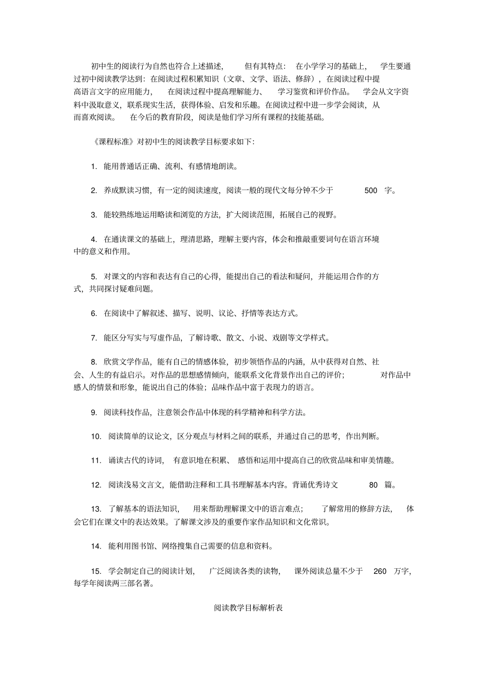 初中生语文阅读能力的测评_第2页