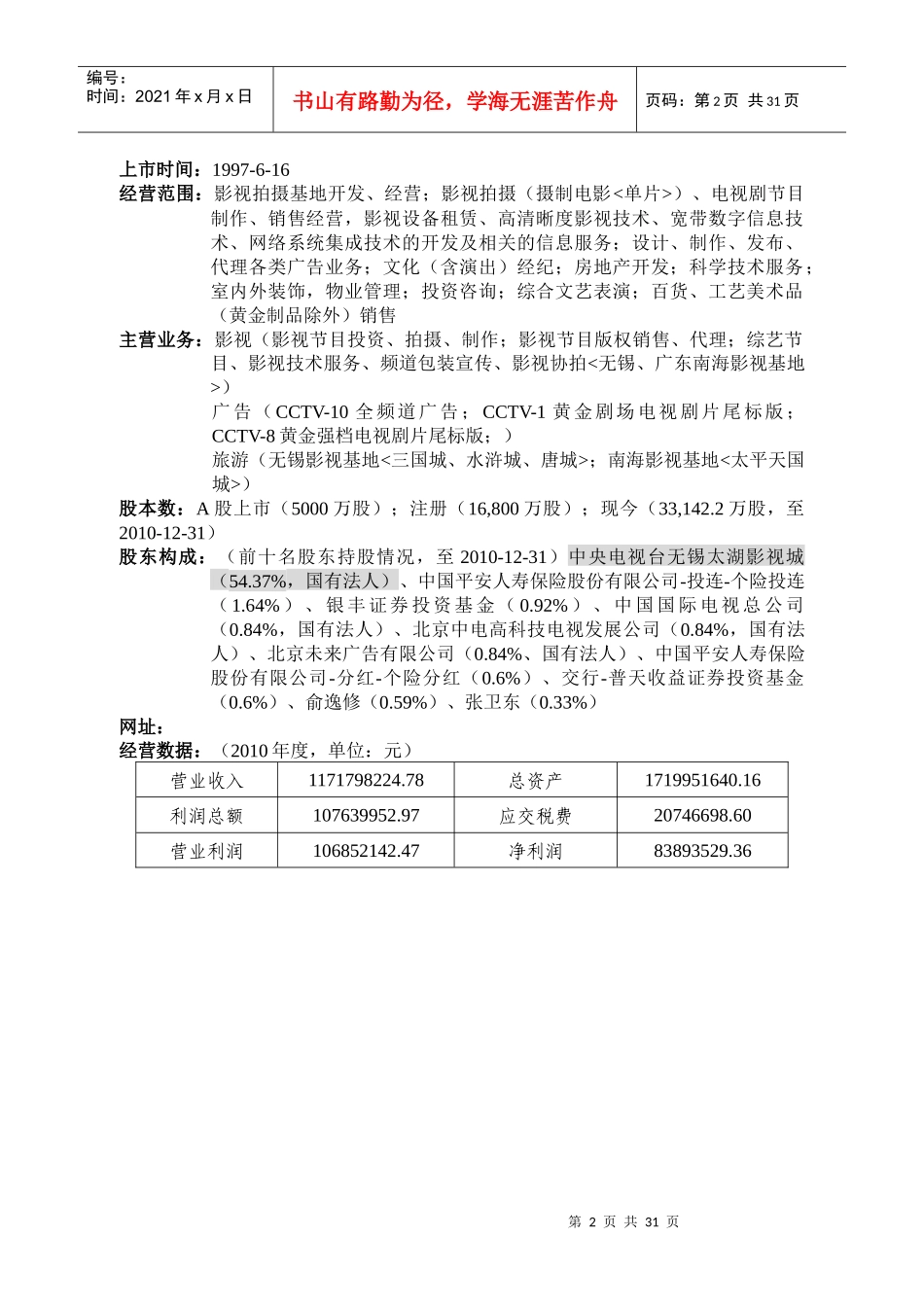 文化创意企业上市情况_第2页