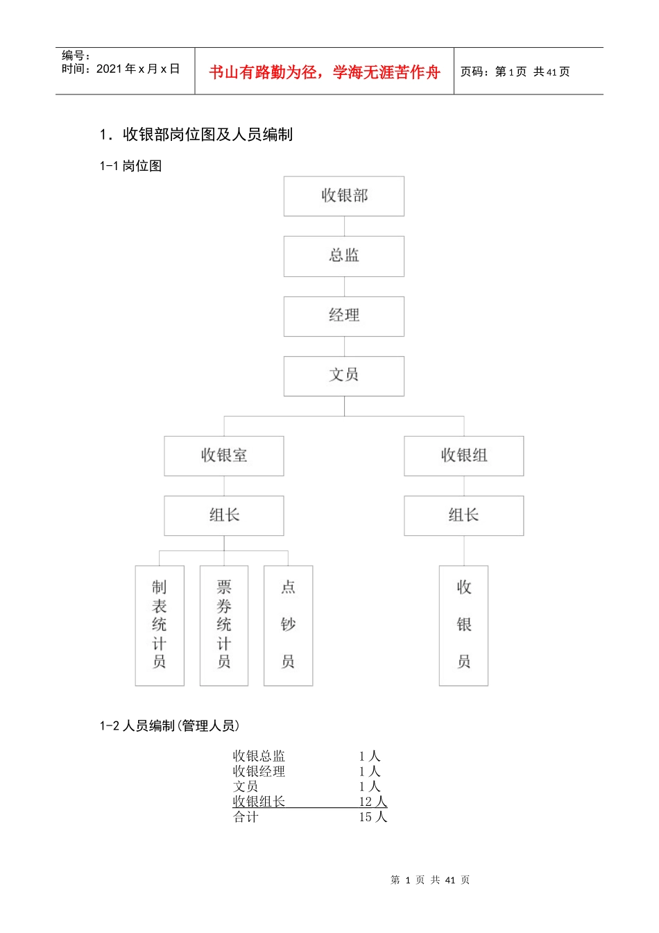 收银财务知识及人员管理知识手册_第3页