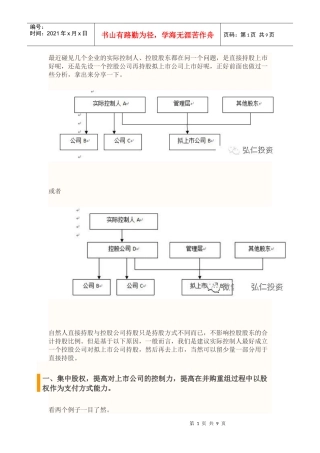 新三板IPO拟上市公司股权结构顶层设计方案
