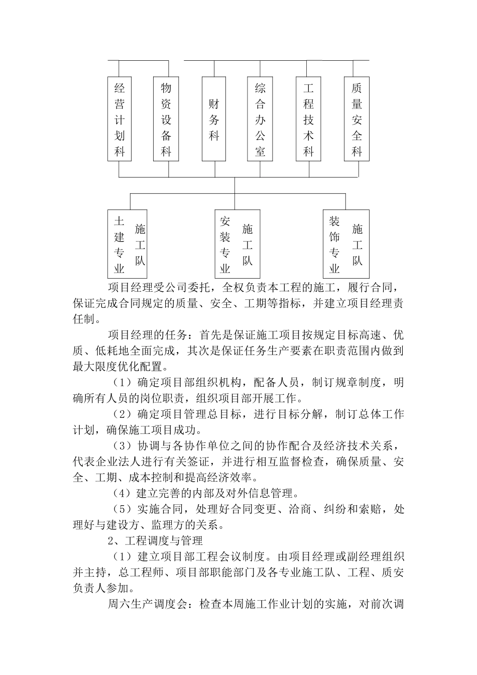 某市工业路柜面装修工程装修技术标_第2页