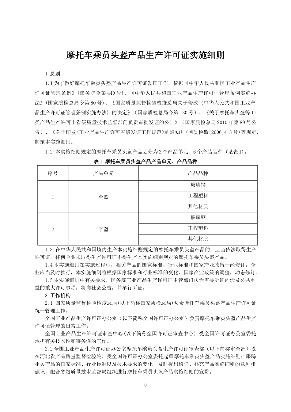 摩托车乘员头盔产品生产许可证实施细则_第3页