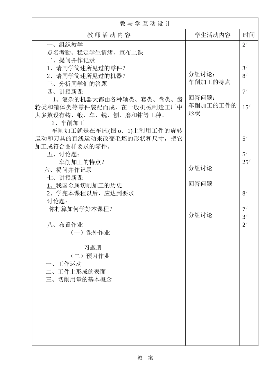 车工工艺学教案(77页)_第2页