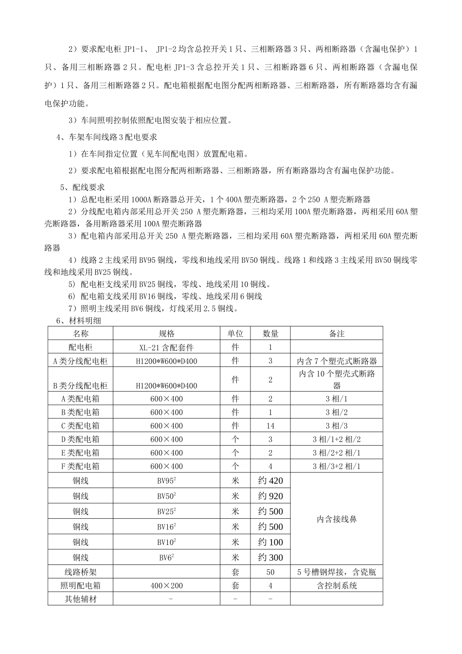 车间配电技术要求_第3页