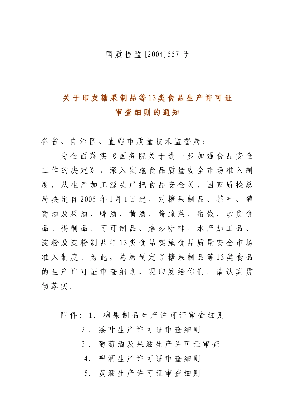 糖果制品类食品的生产许可证审查细则_第1页