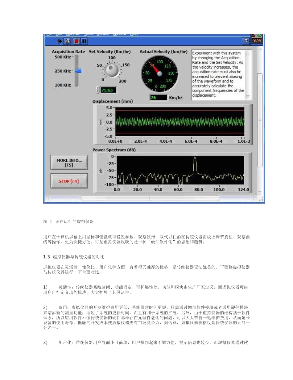 虚拟仪器工程平台LabVIEW介绍_第2页