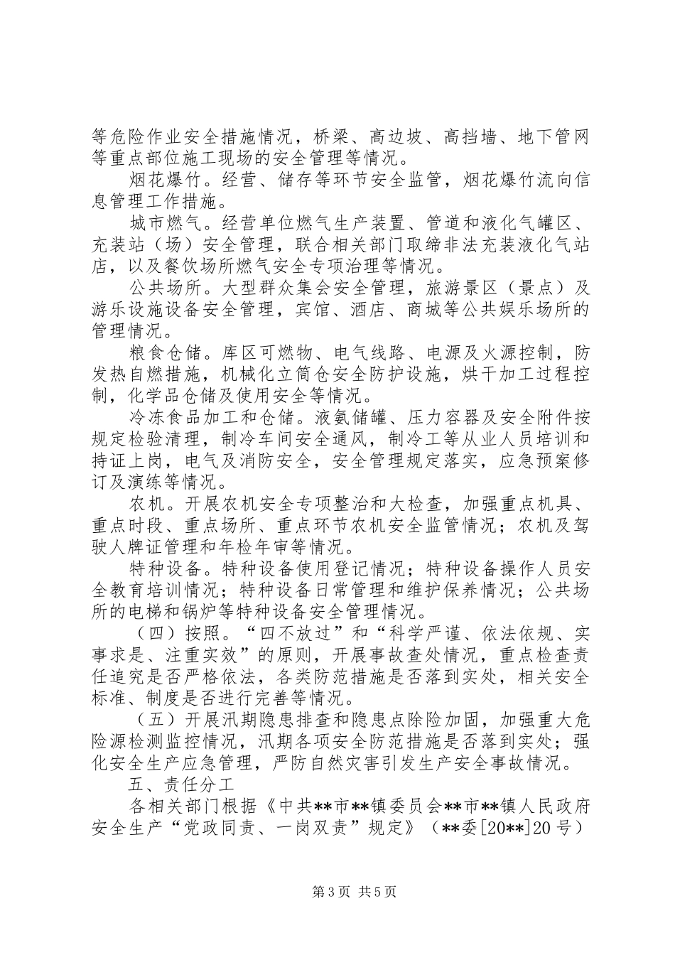 集中开展安全生产大检查方案_第3页