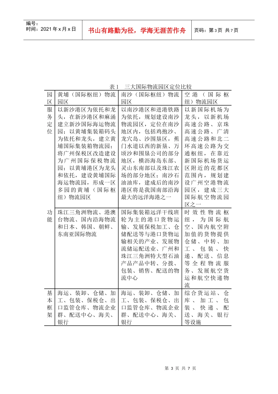 整合广州3+5个物流园区的相关思考_第3页
