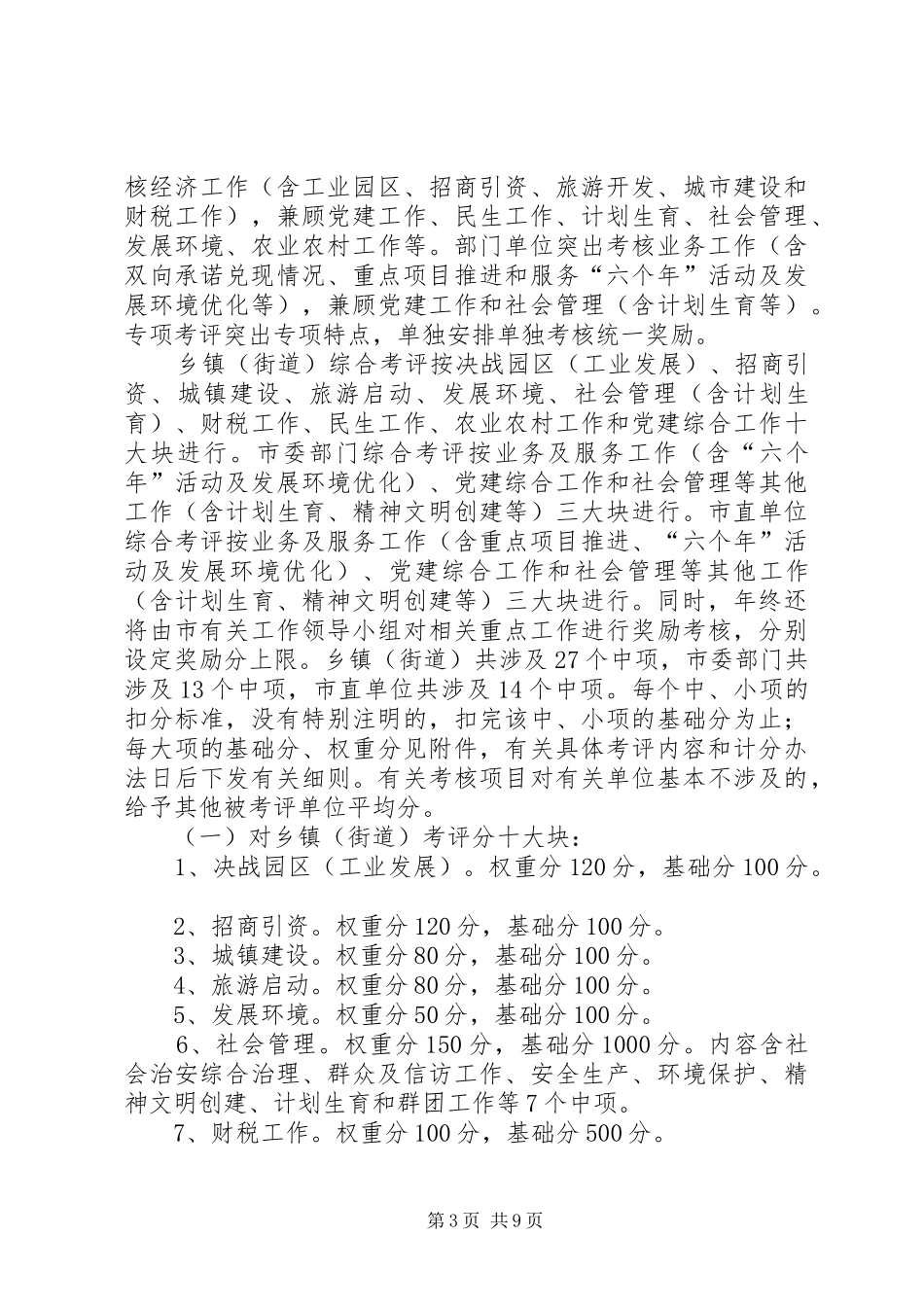 全市双向承诺工作实施方案_第3页