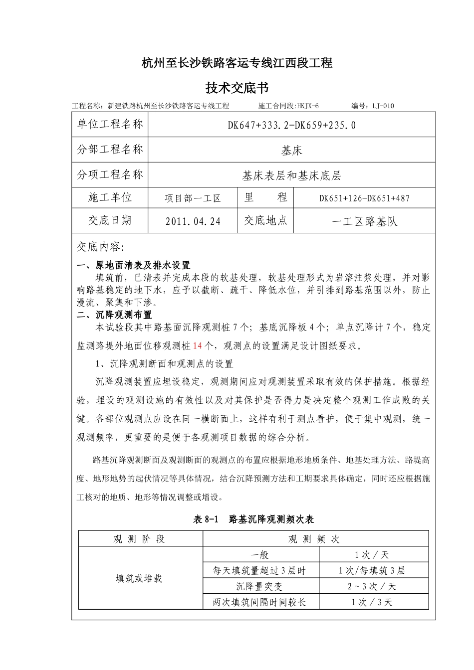 路基填方施工技术交底书 LJ-010_第1页