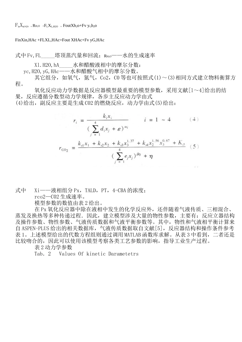 PTA生产中4-CBA浓度的影响因素分析和软测量_第3页