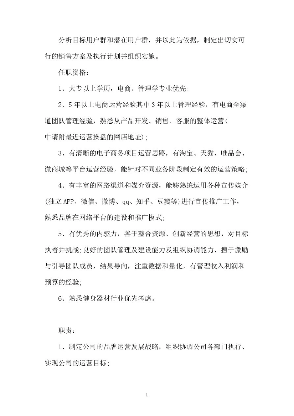 天猫运营总监的主要职责_第3页