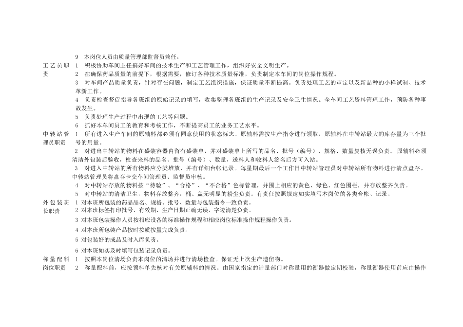 生产部门职责与SOP培训_第3页