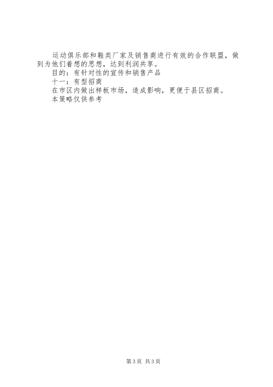 鞋用喷剂市场整体策划实施方案_第3页