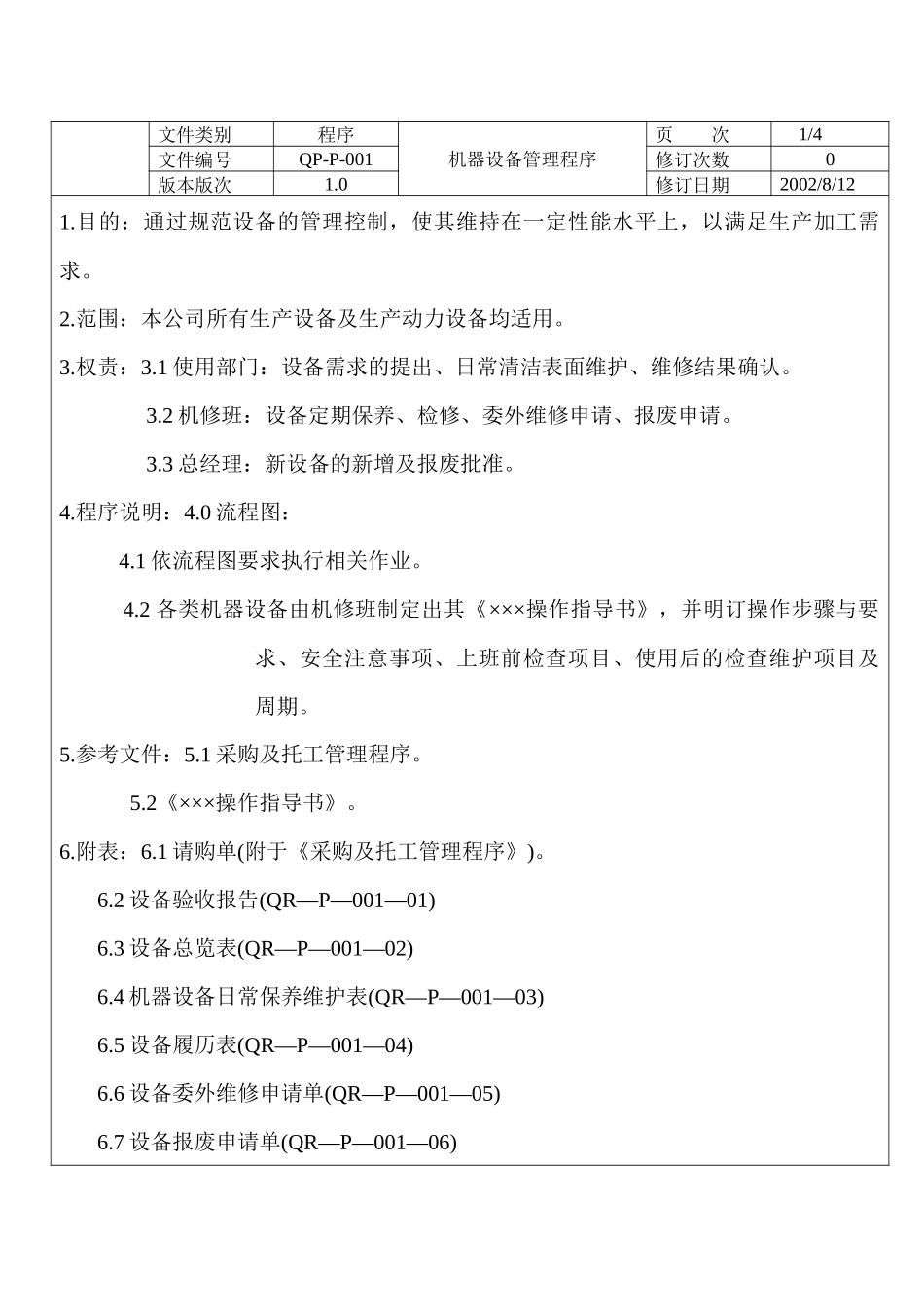 机器设备管理程序_第1页