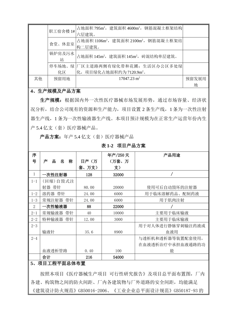 某公司医疗器械生产项目环境影响报告表_第3页