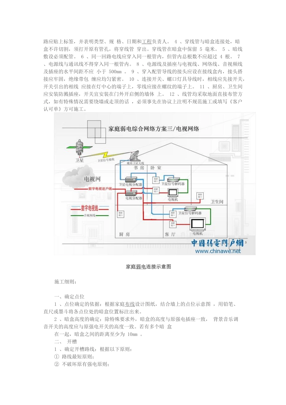 弱电布线施工规范与工艺及部分实例_第3页